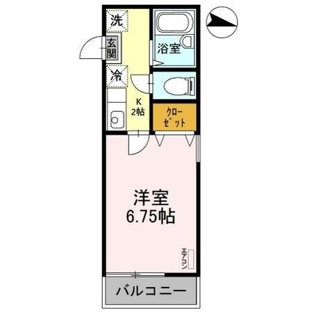 アルカディア越谷の物件間取画像